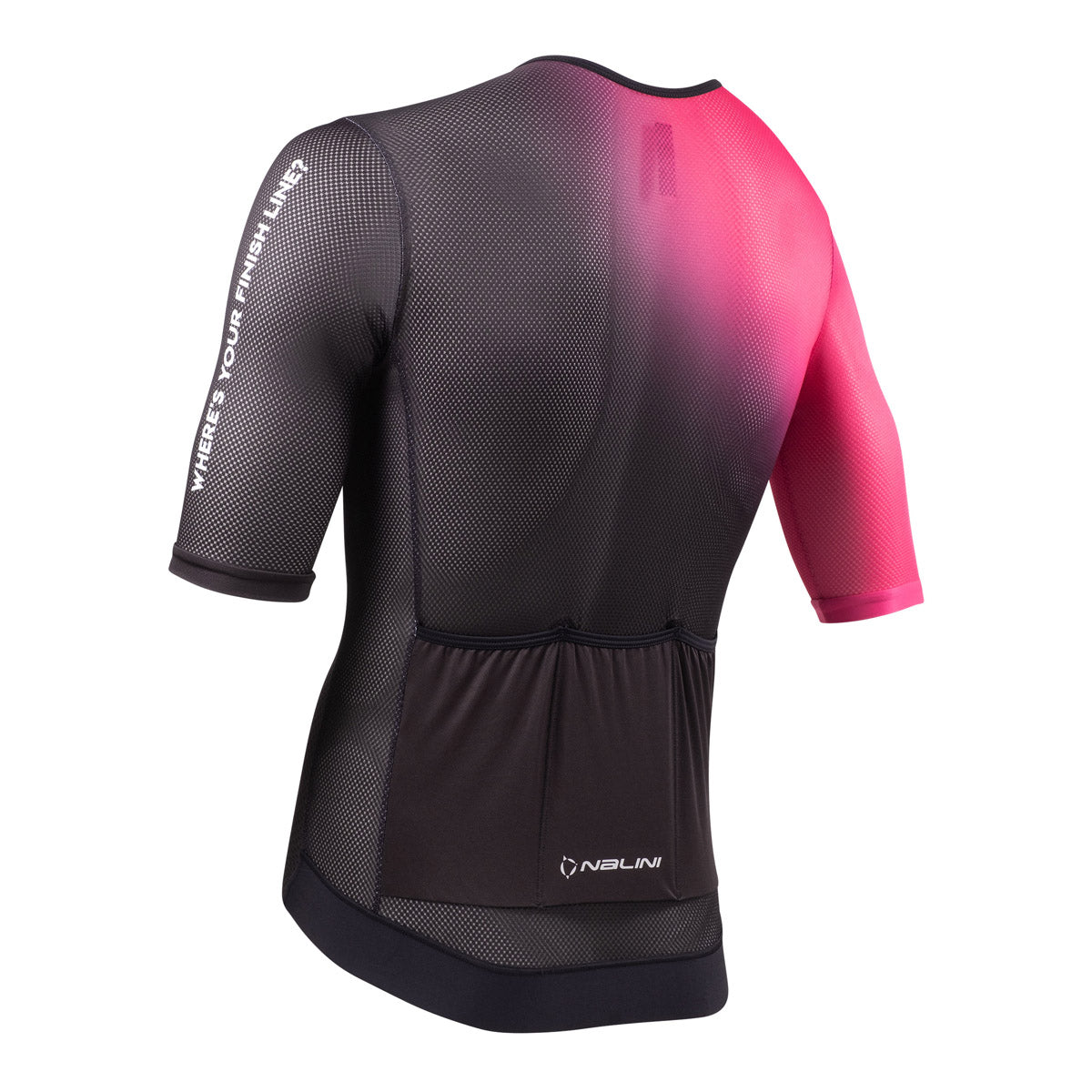 Nalini MESH Men's Cycling Jersey (Black/Coral) S-3XL