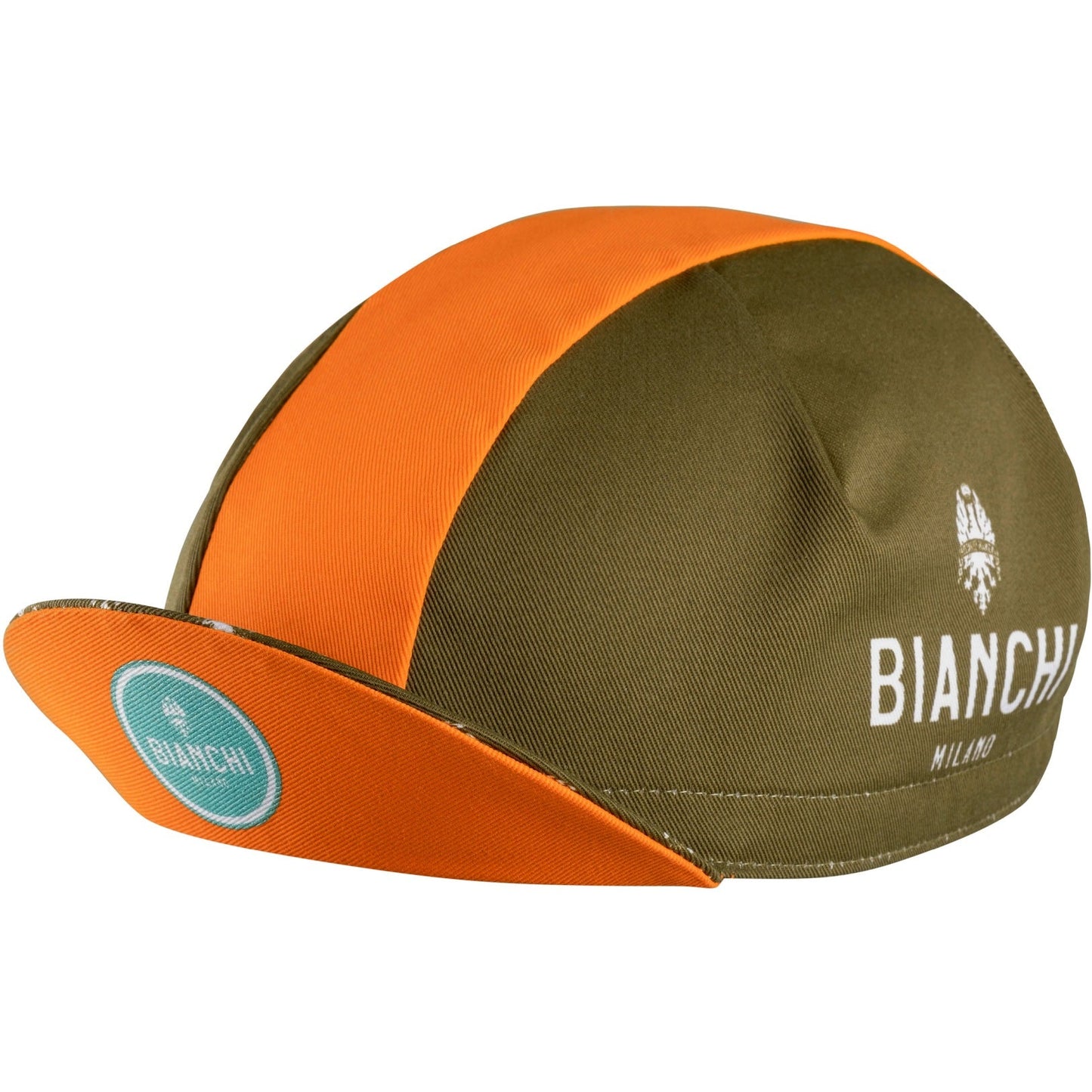 Bianchi Milano Summer Cycling Cap (Brown / Orange)