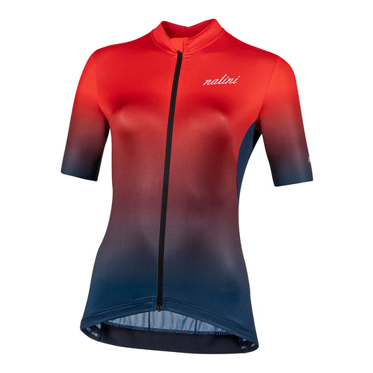 Nalini Antwerp Women's Cycling Jersey (Red / Blue) XS, S, M, L, XL