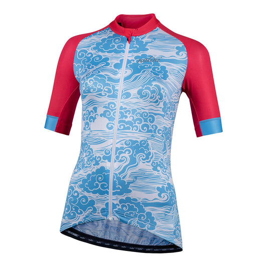 Nalini BEIJING 2008 Women's Cycling Jersey (Pink/Blue) XS, S, XL