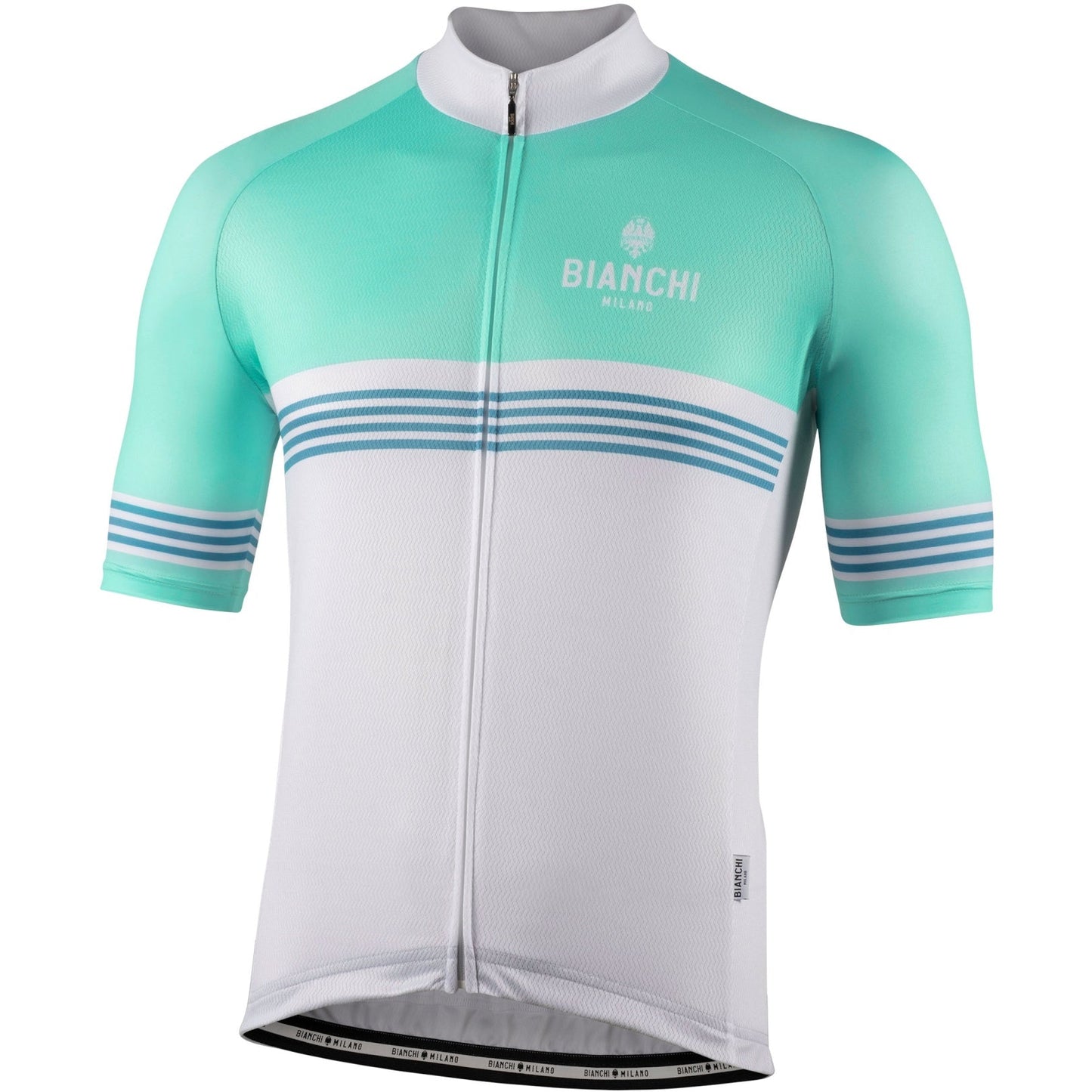 Bianchi Milano Prizzi Men's Cycling Jersey (White/ Celeste) M, L, XL, 2XL, 3XL