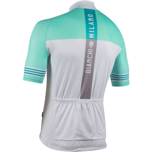 Bianchi Milano Prizzi Men's Cycling Jersey (White/ Celeste) M, L, XL, 2XL, 3XL