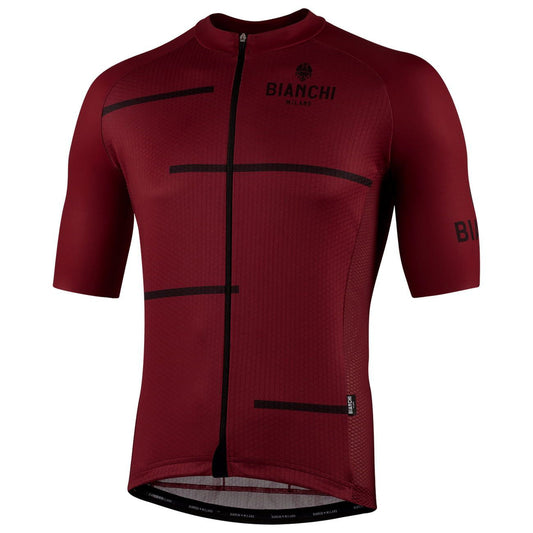 Bianchi Milano Disueri Men's Cycling Jersey (Red) S, M, L, XL, 2XL