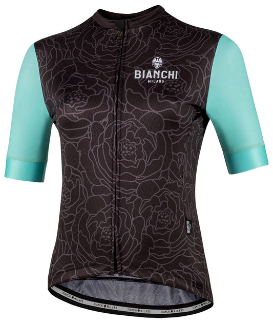 Bianchi Milano Sosio Women's Cycling Jersey (Black) XS, S, M, L, XL