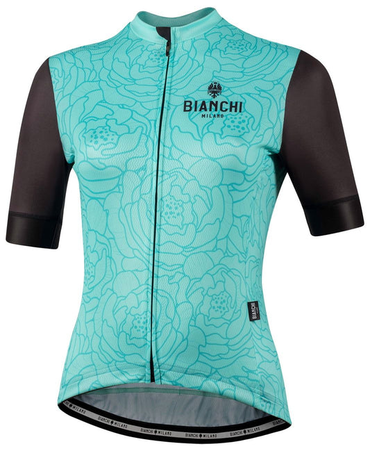 Bianchi Milano Sosio Women's Cycling Jersey (Celeste) XS, S, M, L