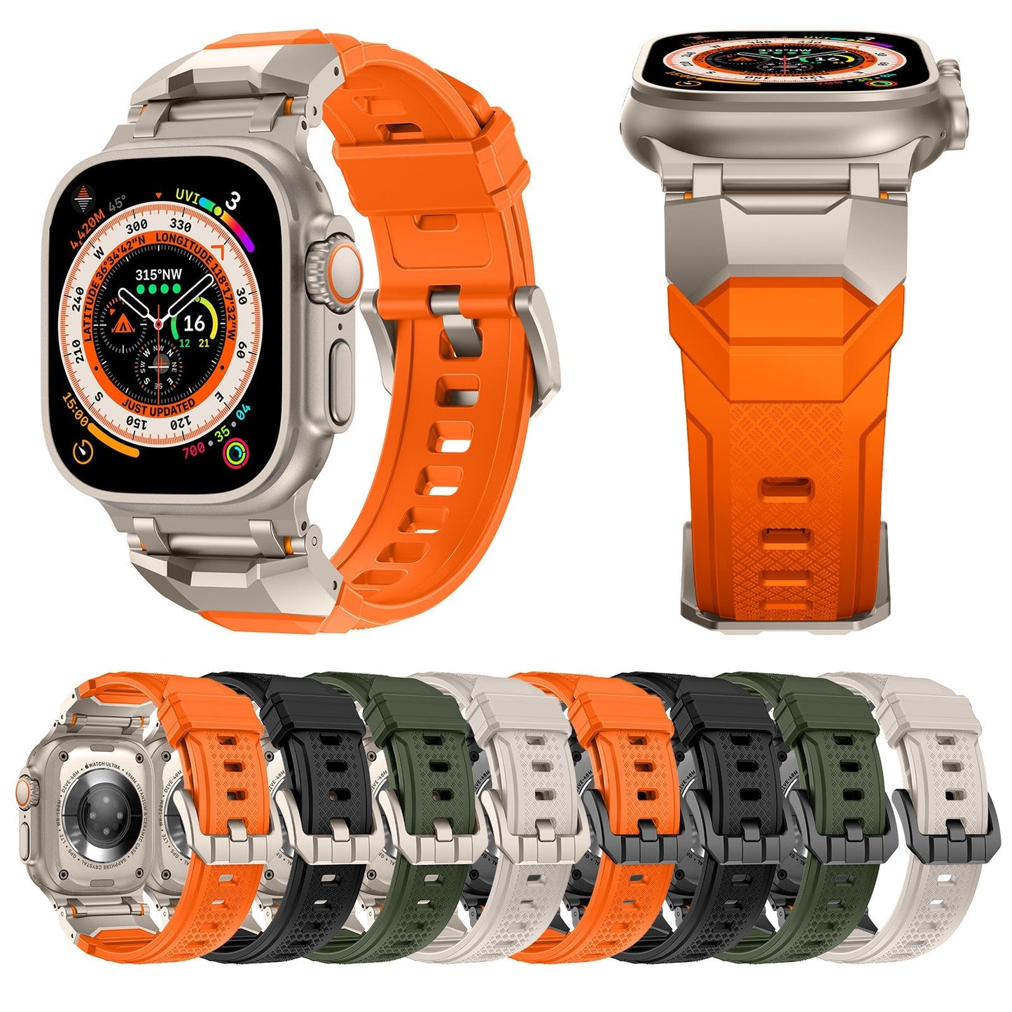 NexWing Sportband With Ultra Metal End Pieces Strap