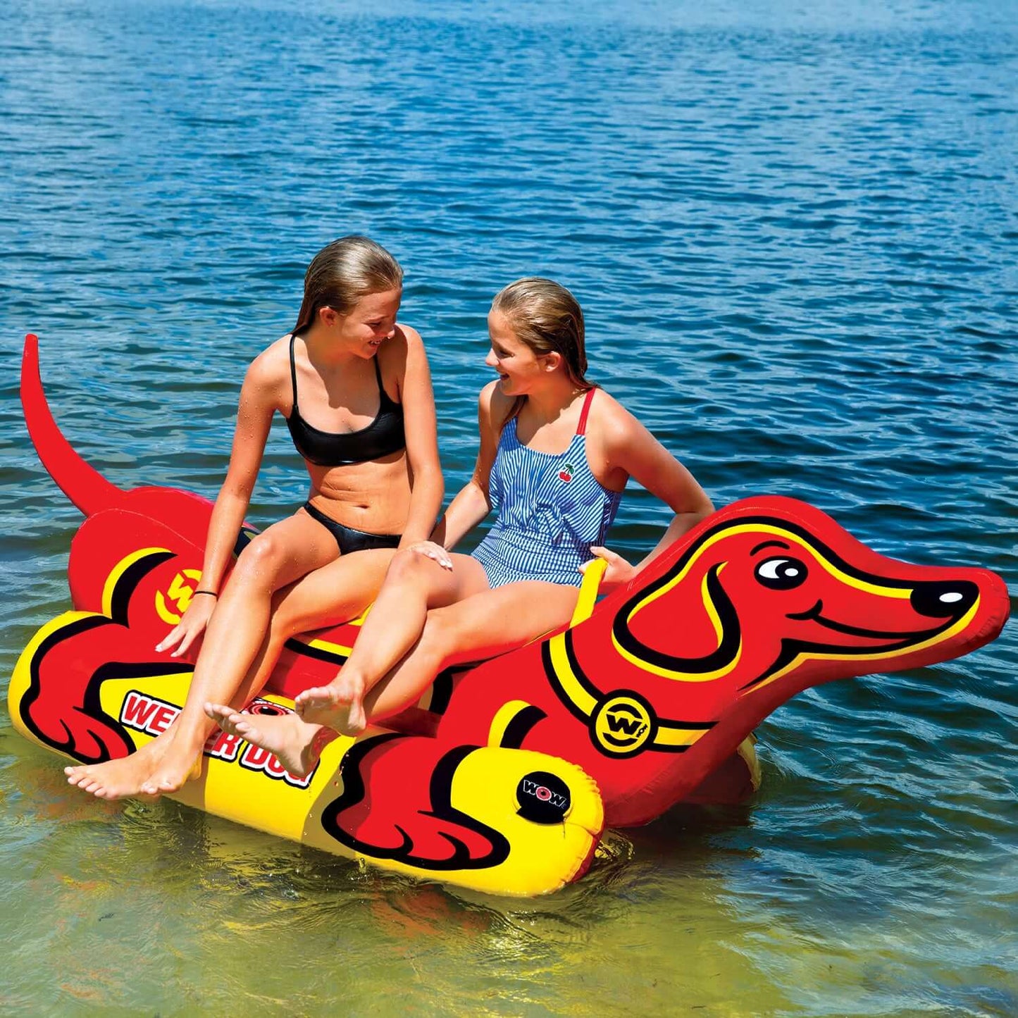 WOW Sports Weiner Dog 2 Towable (19-1000)