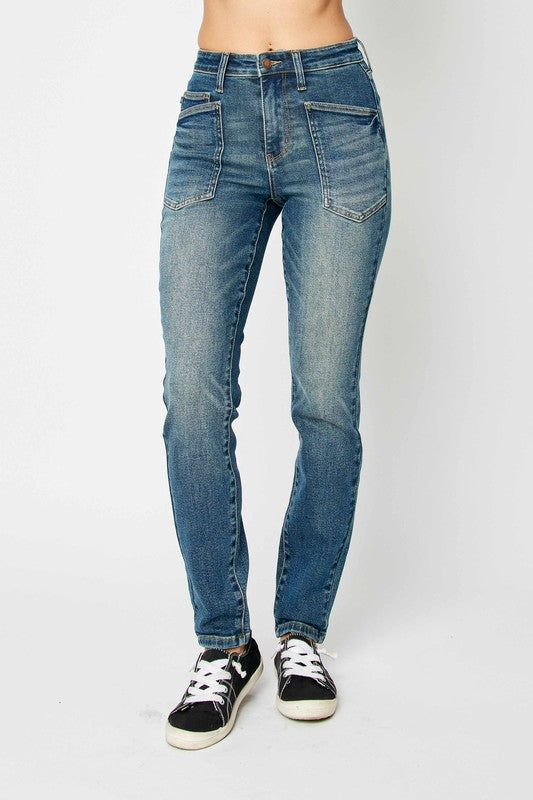 Judy Blue Full Size High Waist Skinny Jeans