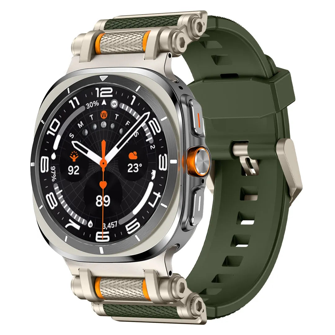 Rotation Axis Silicone Band For Galaxy Watch Ultra