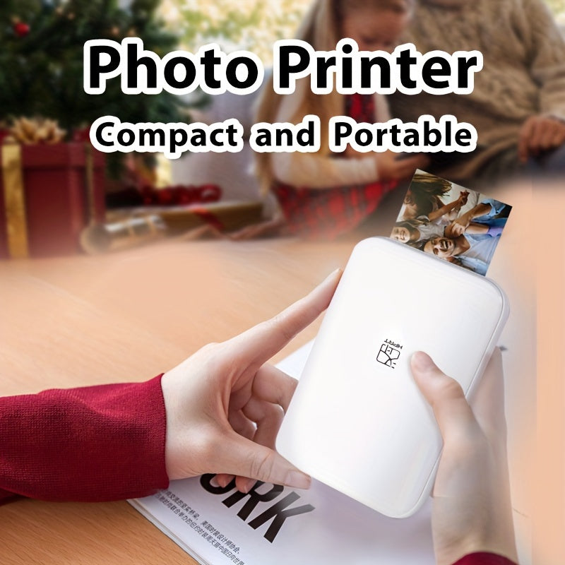 Wireless Portable Photo Printer Mini Color Printer for iOS/Android