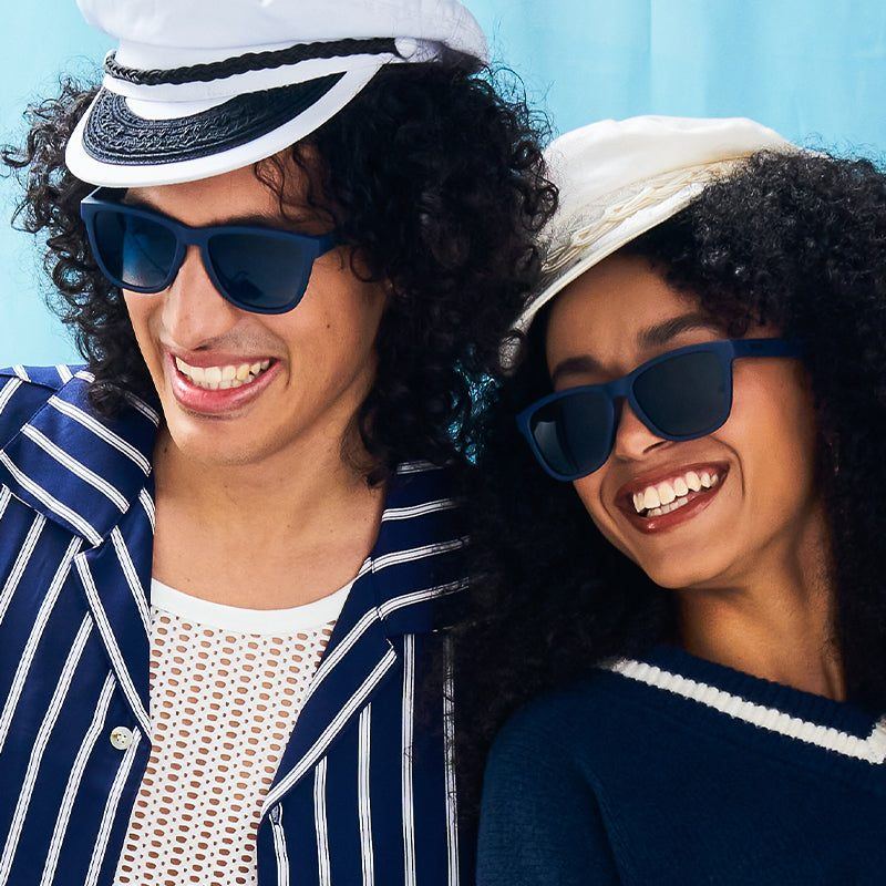 "Drinks Seawater, Sees Future" OG Polarized Sunglasses