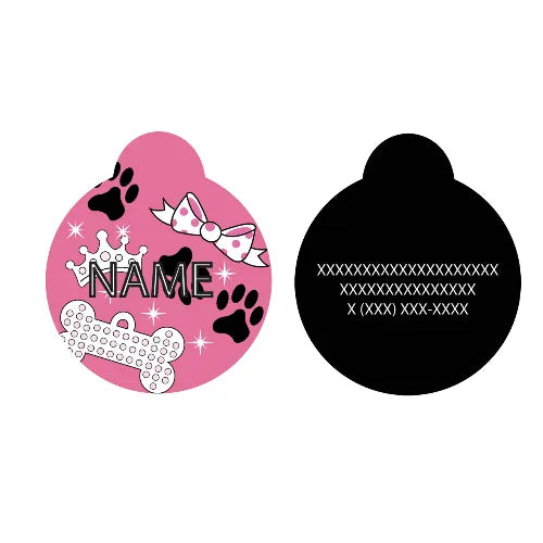 Diva Dog HD Dog ID Tag