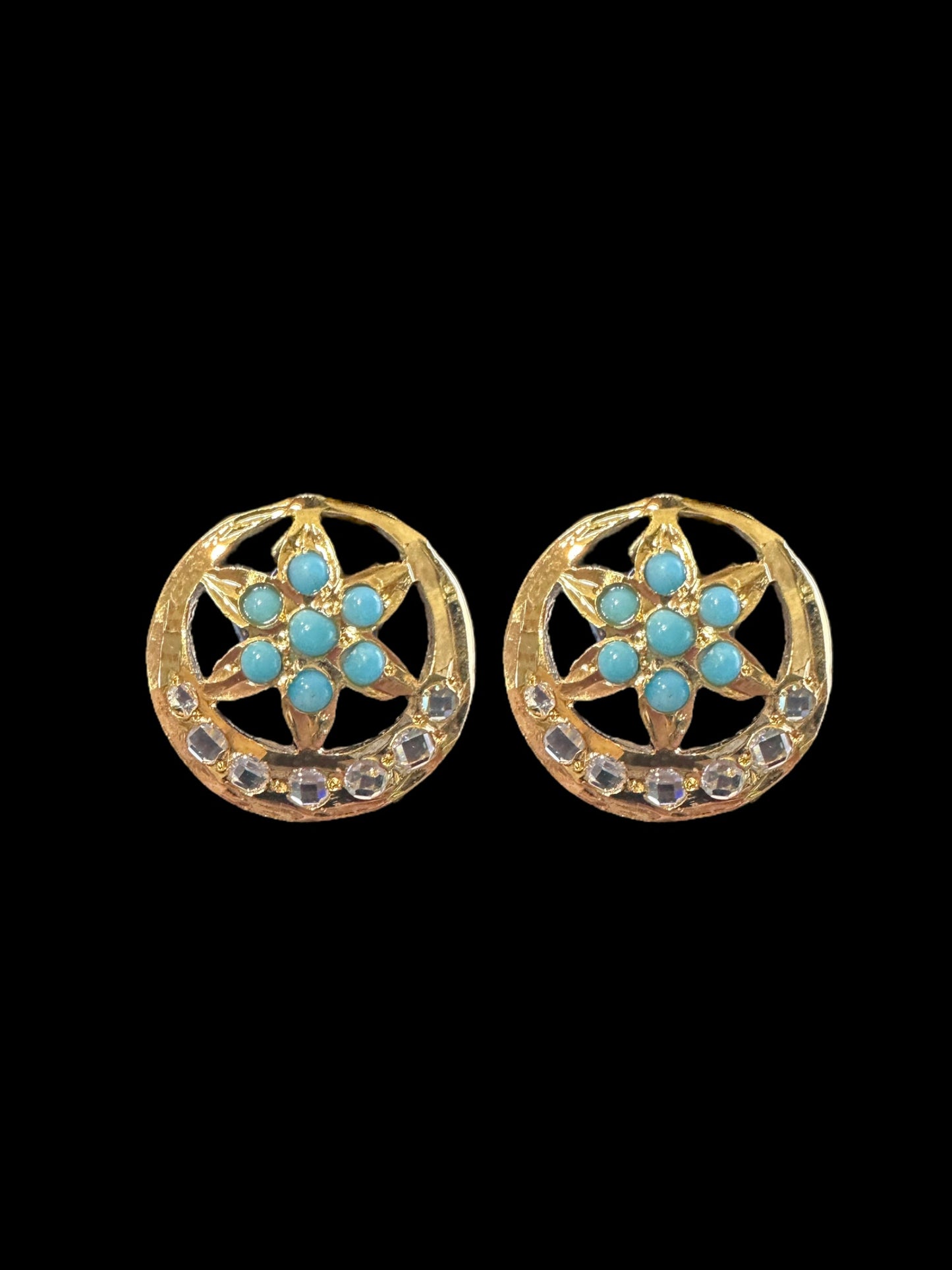 ET515 Seema gold plated tops ( READY TO SHIP )