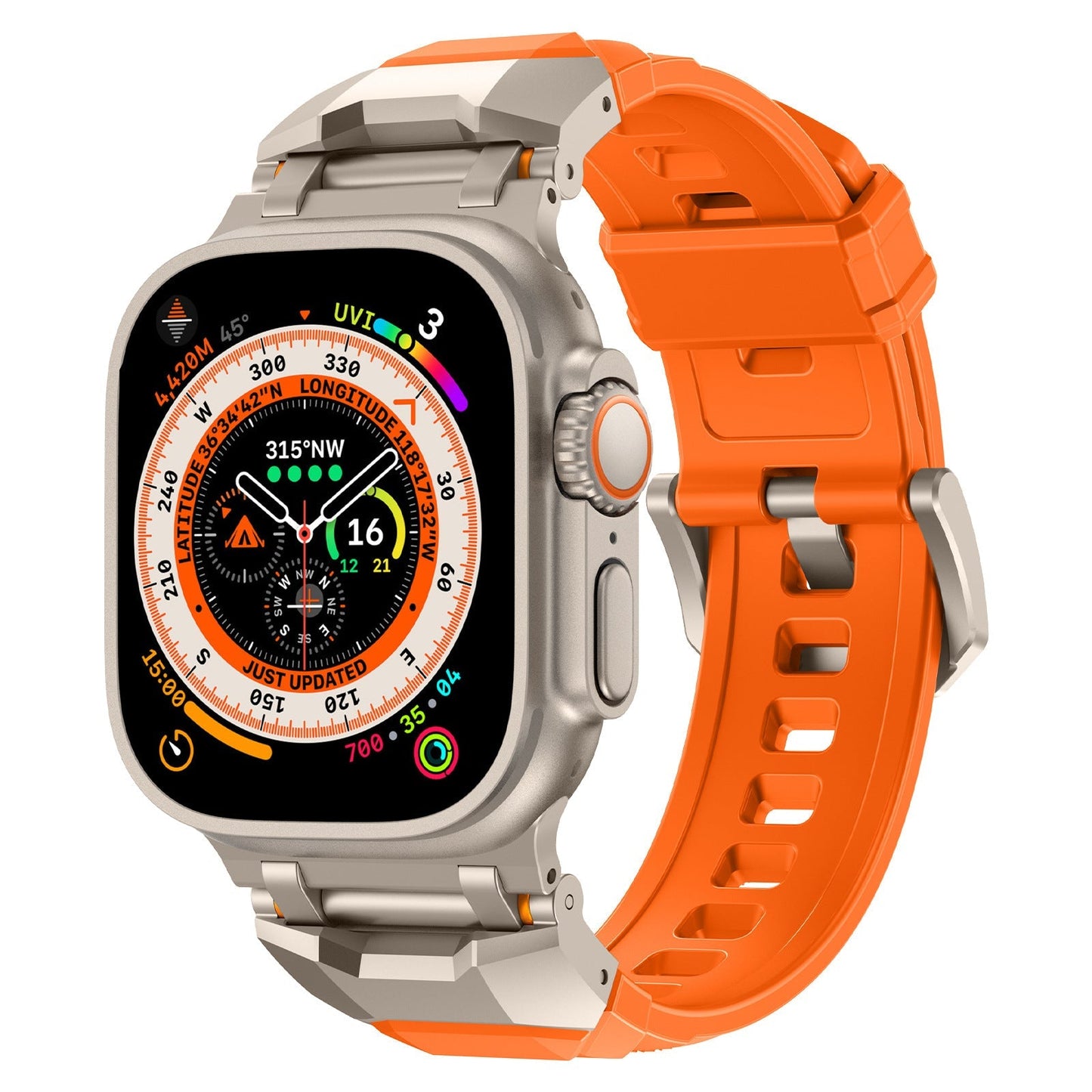 NexWing Sportband With Ultra Metal End Pieces Strap