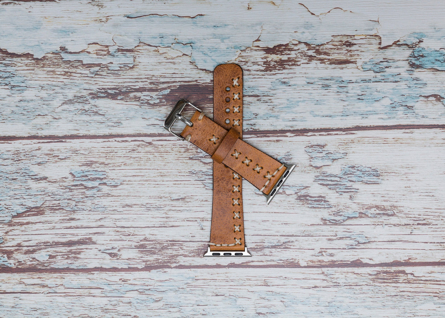 Handmade Genuine Leather Apple Watch Band Series 11/10/9/8/7/6/5/4/ SE / Ultra 1/2/3