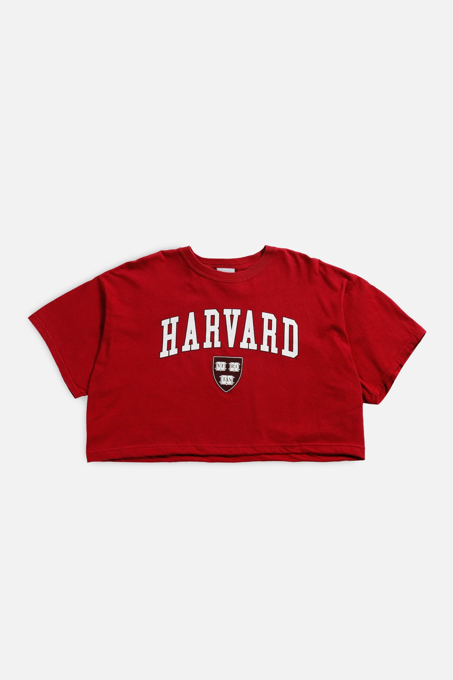Rework Harvard Crop Tee - XL