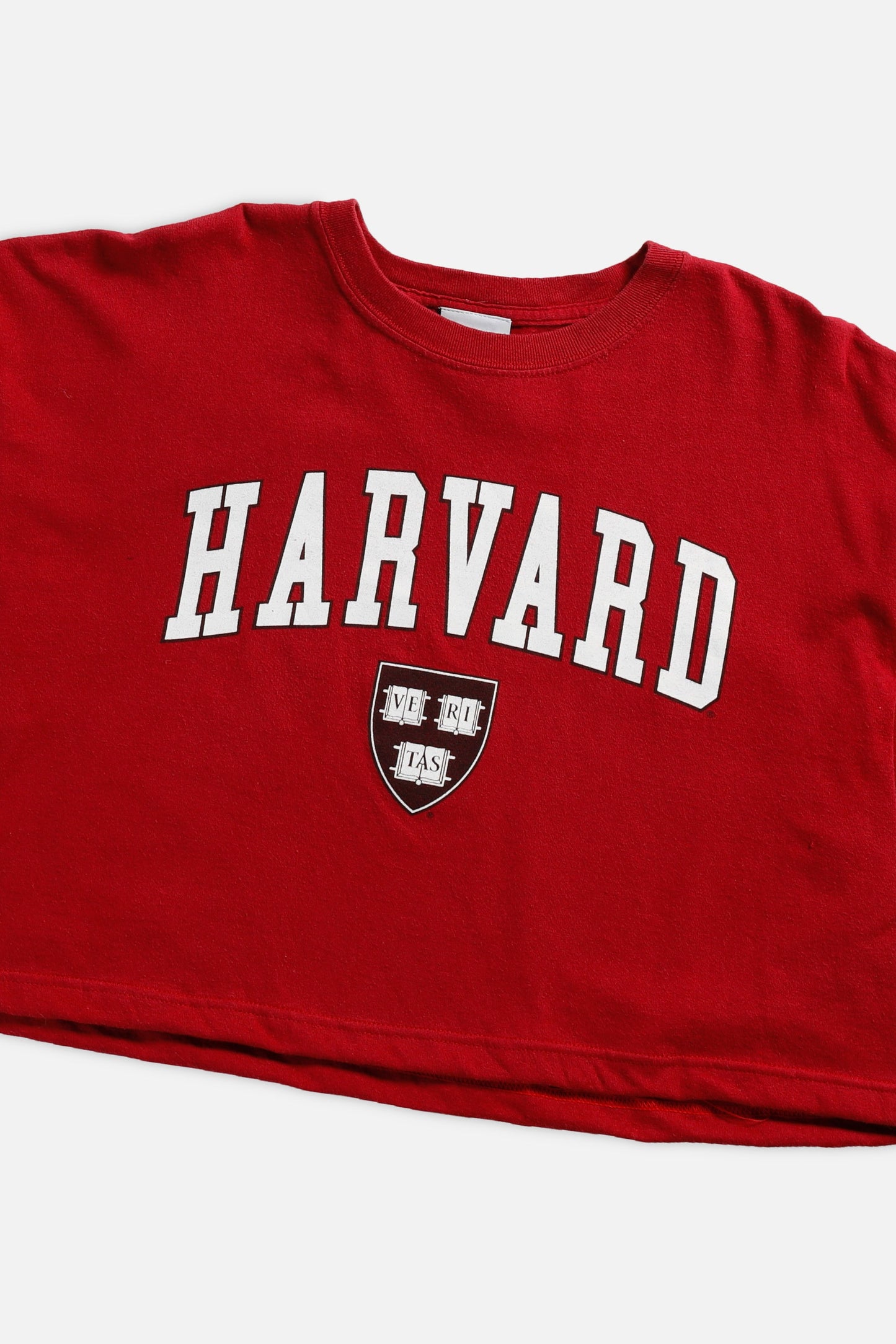 Rework Harvard Crop Tee - XL