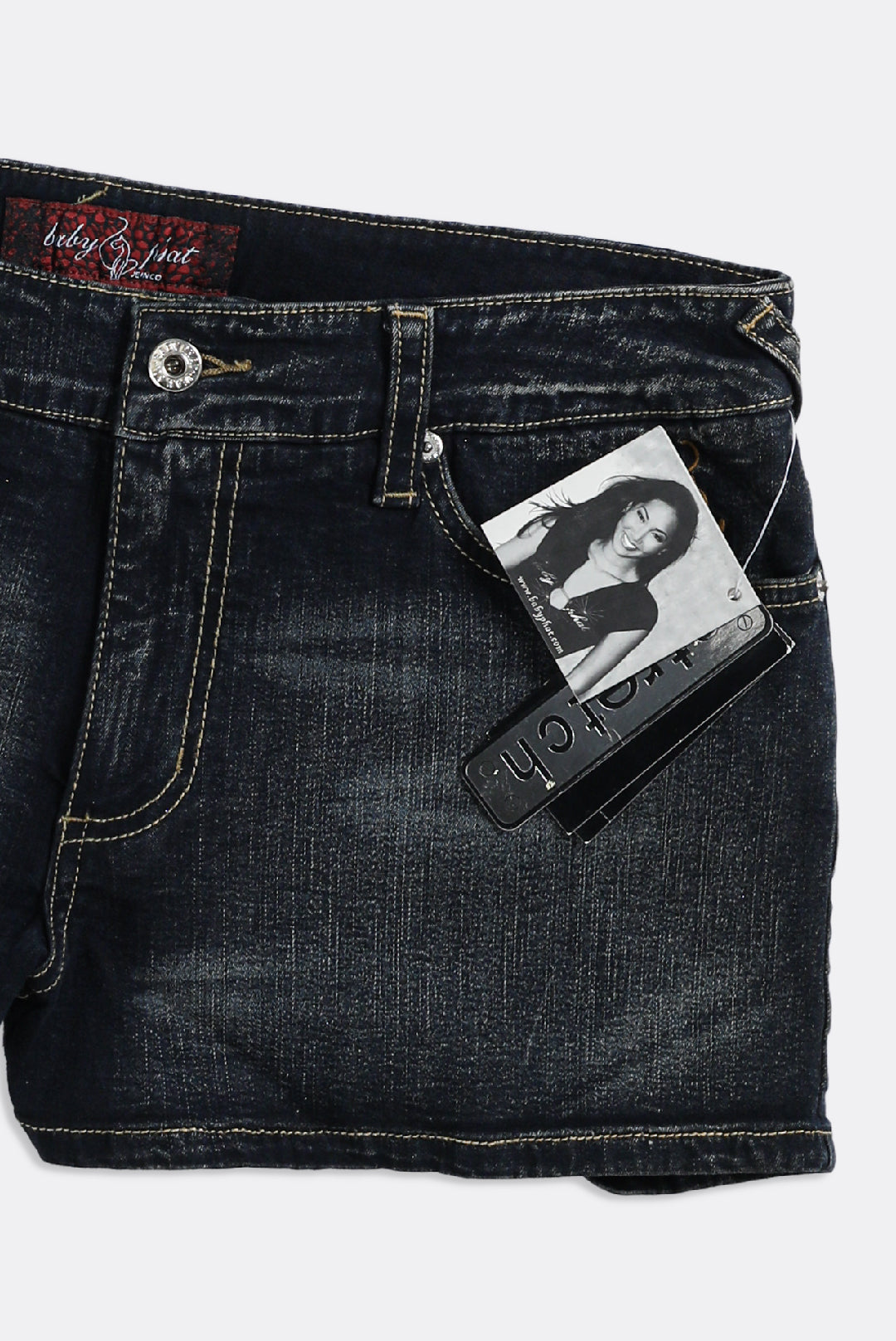 Deadstock Baby Phat Luminous Denim Shorts - W32