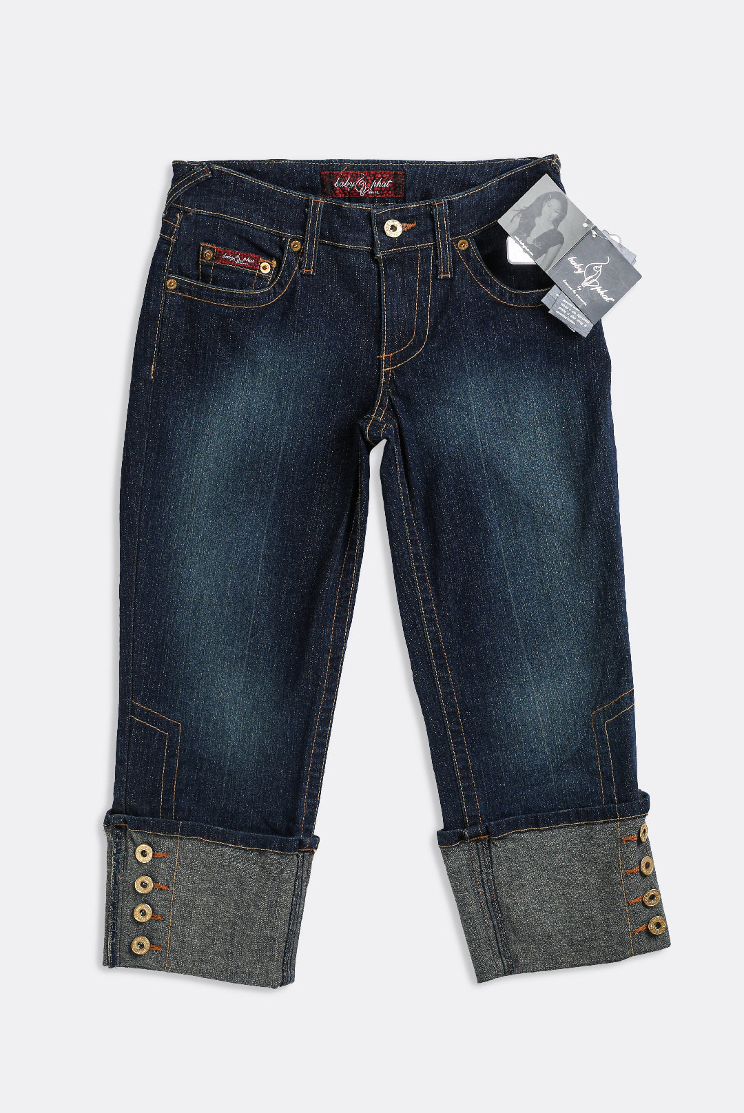 Deadstock Baby Phat "Sexy Siren" Denim Capris - W26, W28, W29
