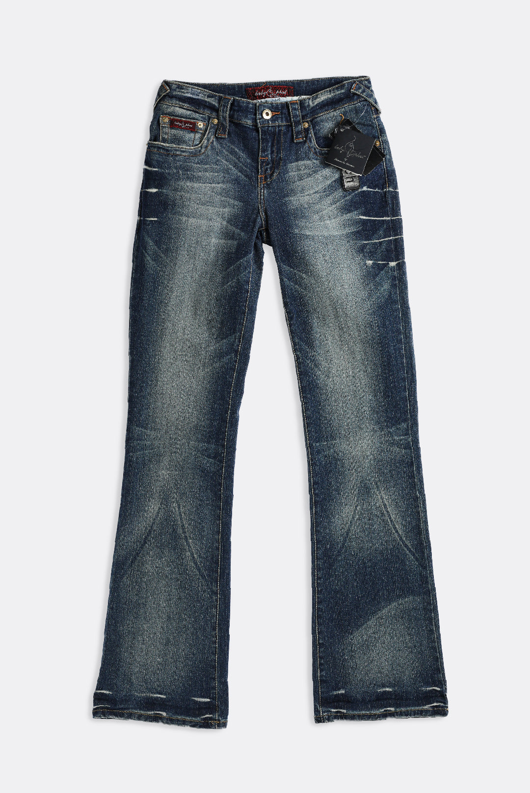 Deadstock Baby Phat Swirl Denim Pants - W29, W30