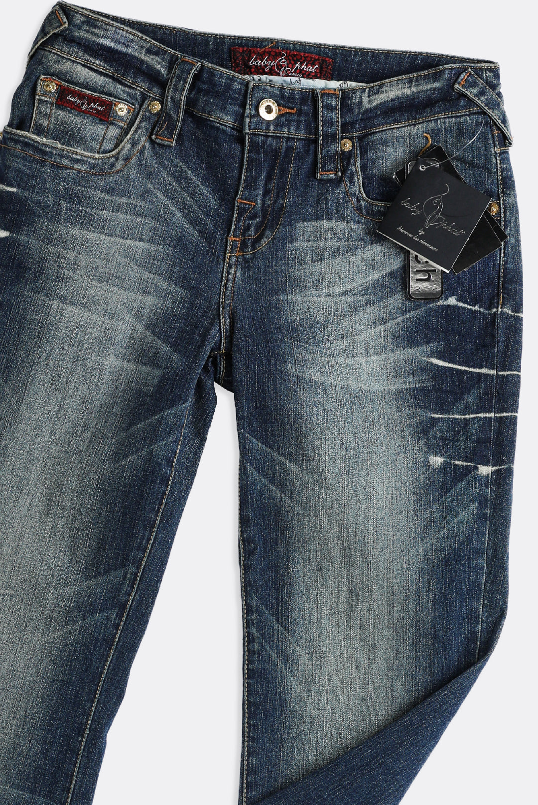 Deadstock Baby Phat Swirl Denim Pants - W29, W30