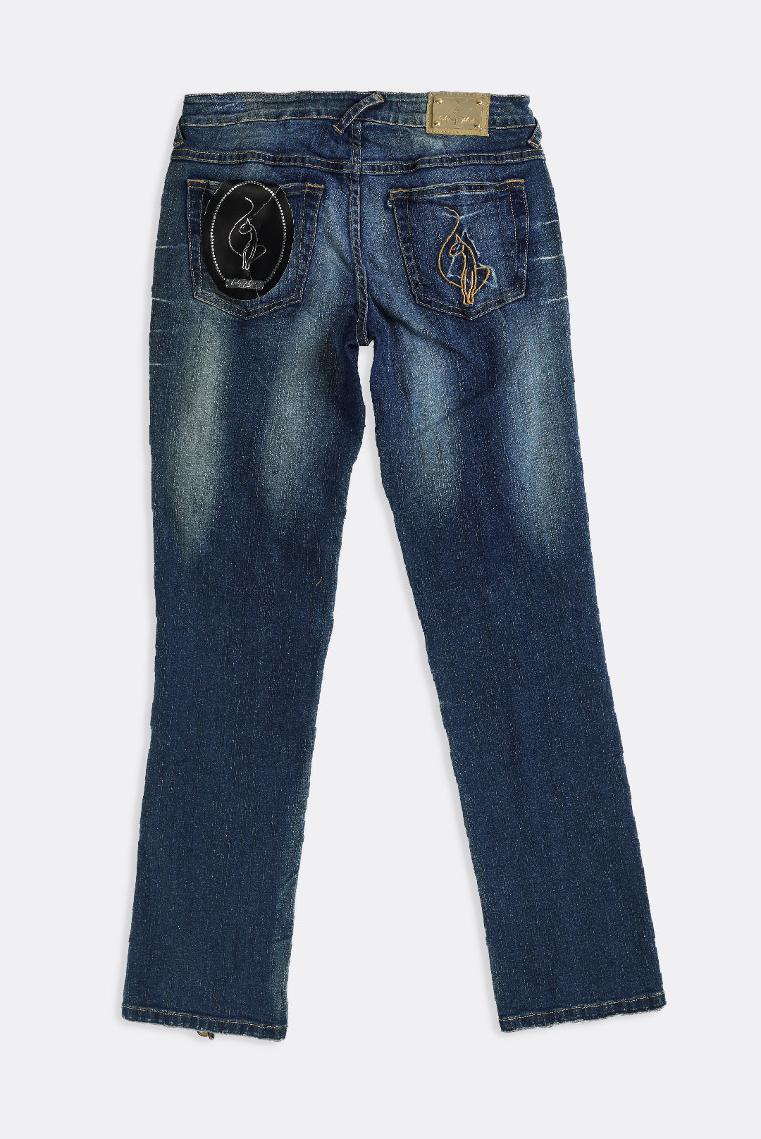 Deadstock Baby Phat Zipper Denim Pants - W28, W29, W30, W31