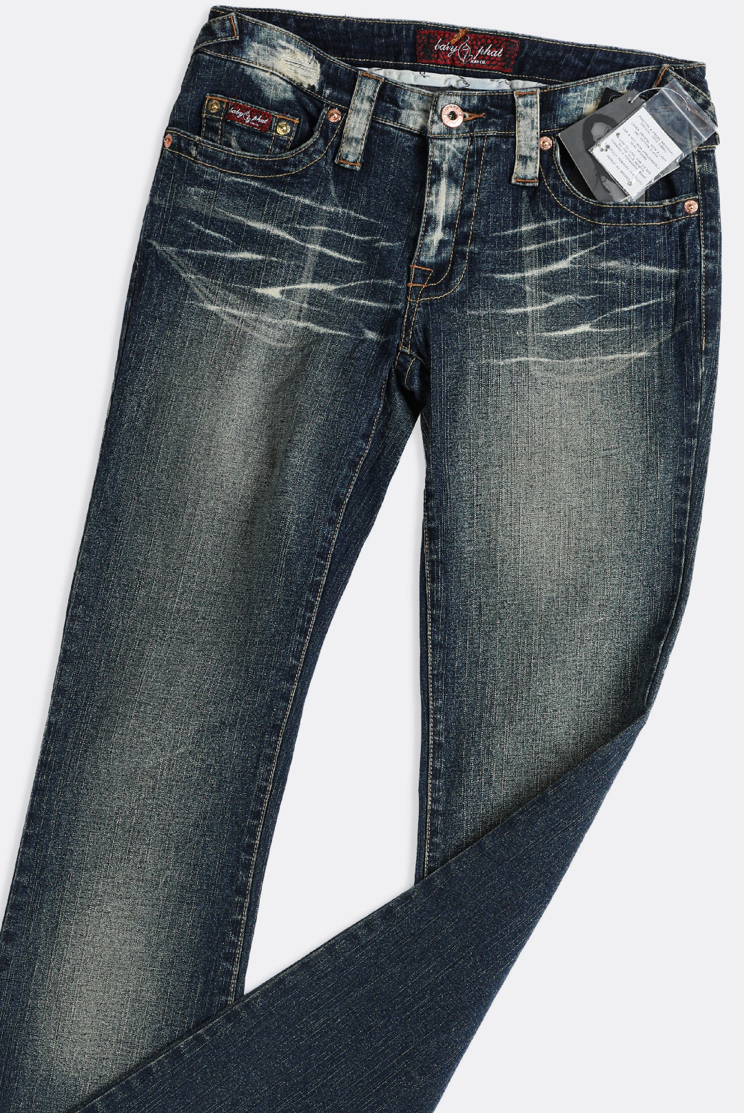 Deadstock Baby Phat "Sweet Kiss" Denim Pants - W29, W30, W31