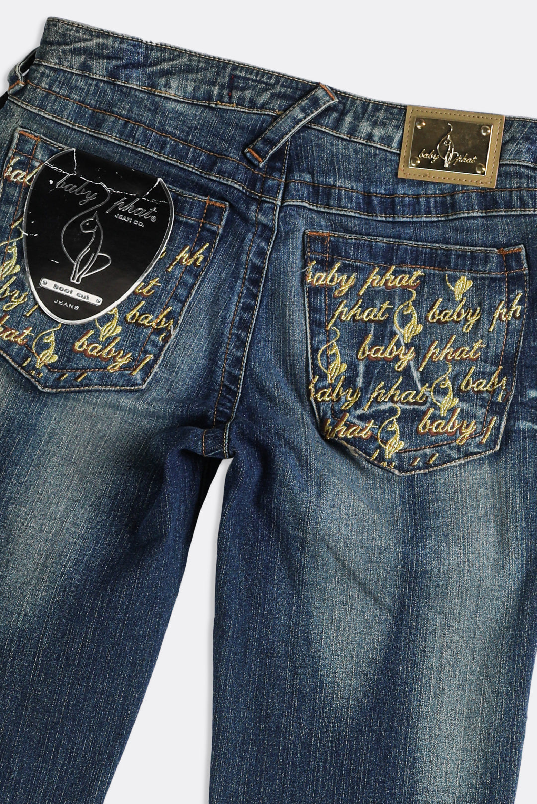Deadstock Baby Phat Pocket Logo Denim Pants - W29