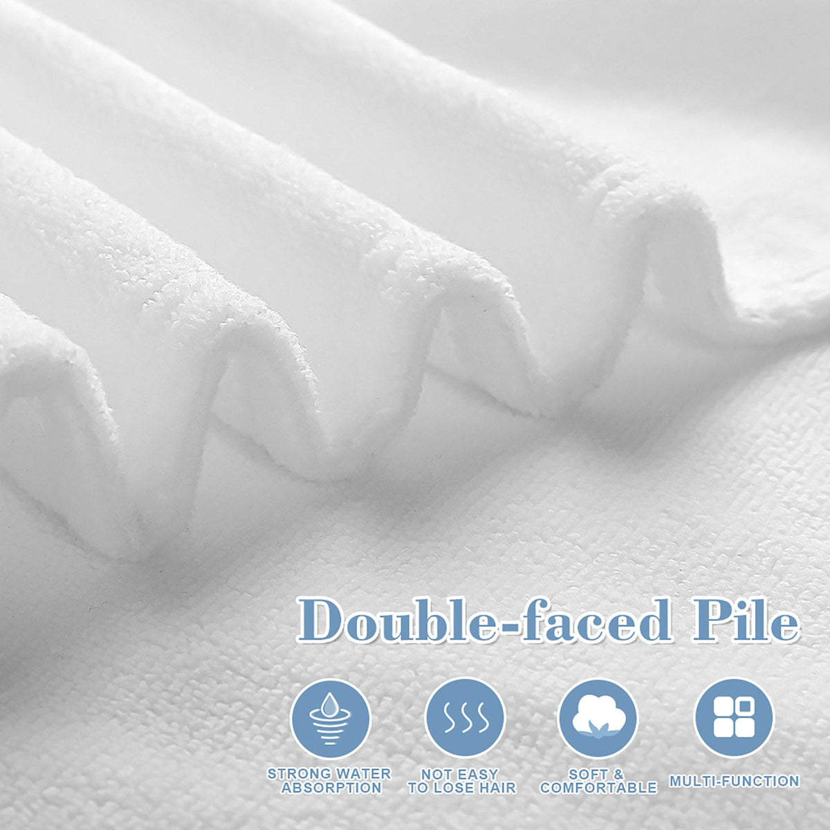 Ethereal Wolf in the Moonlight Bath Towel - 61.4" x 30.3"