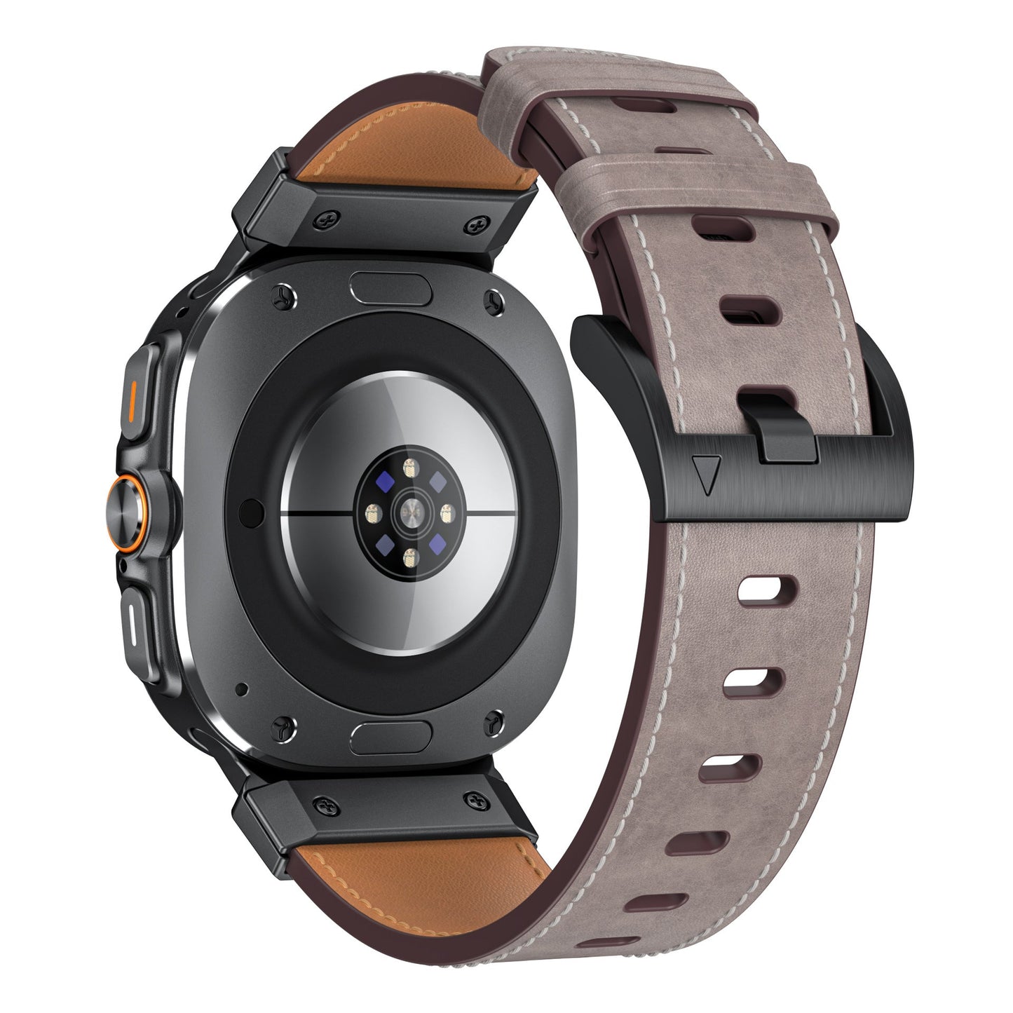 Mecha Bezel Leather Strap for Samsung Galaxy Watch