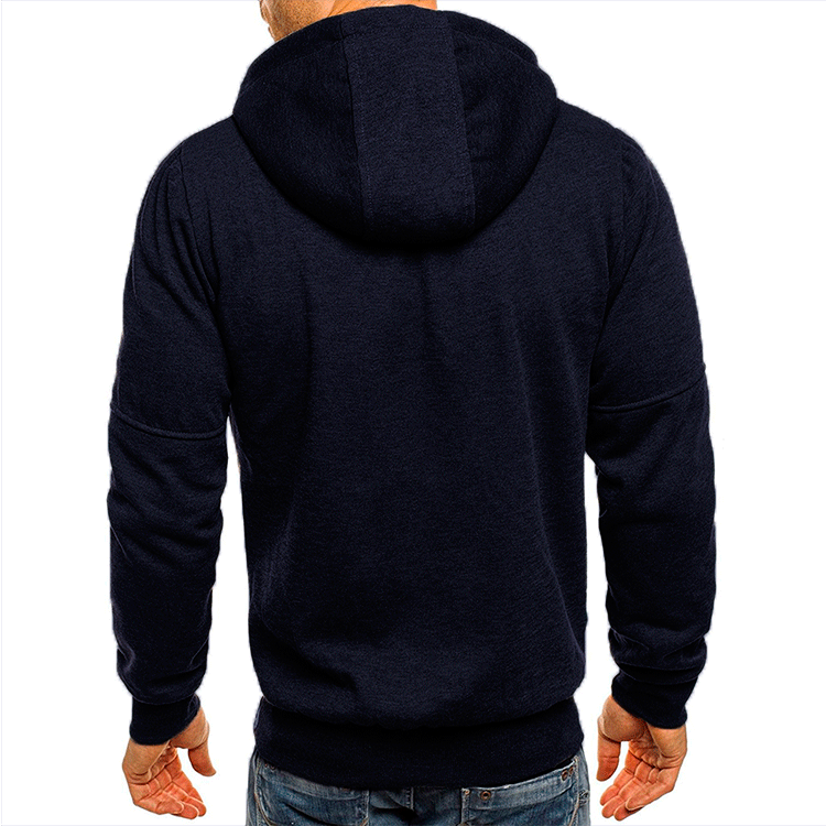 Men's Loose Fit Full-Zip Work Hoodie