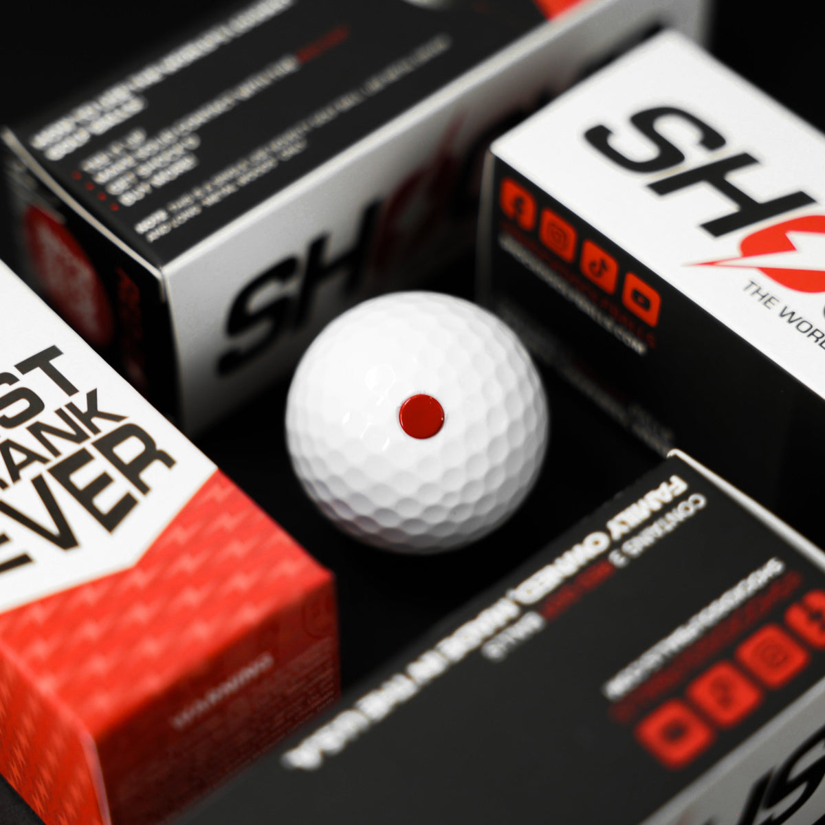 SHOCK'D Golf Balls