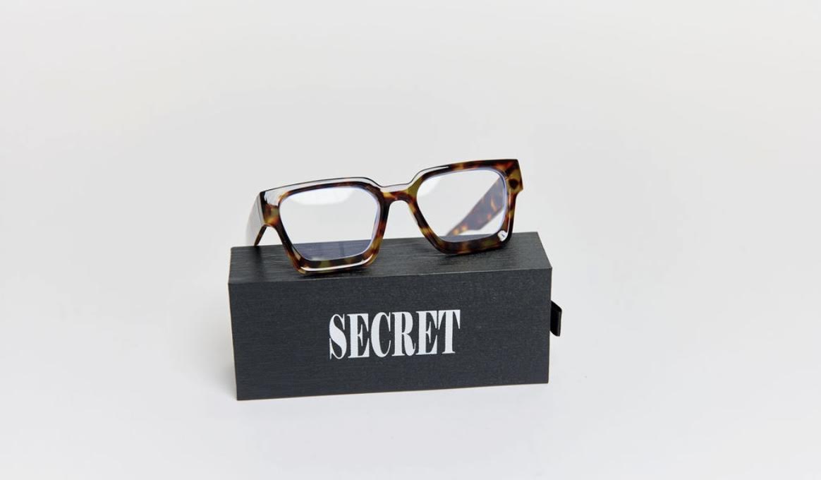 Clear Frame "Secret" Glasses