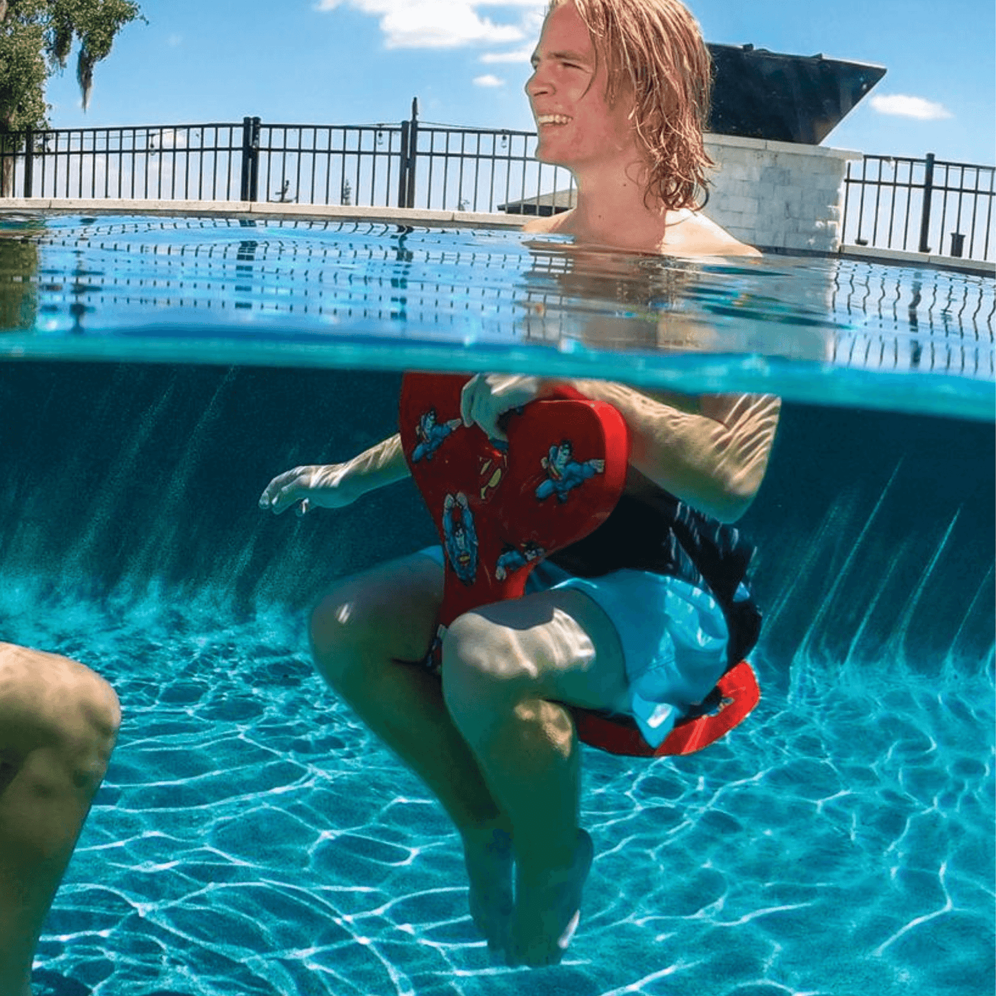 WOW Sports DC Comics Superman Whale Tail Floating Seat