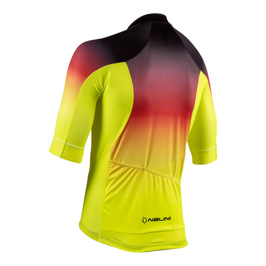 Nalini BAS SPEED Men's Cycling Jersey (Red/Yellow) S, 2XL, 3XL