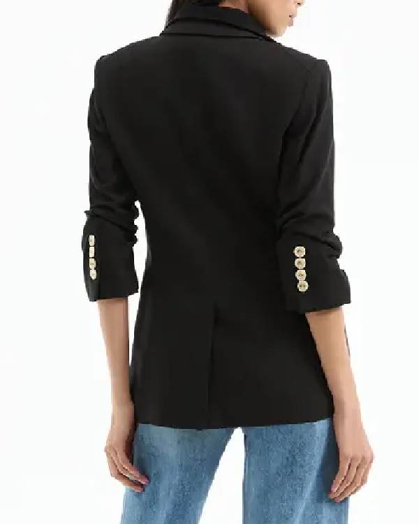 The Today Show 2025 Savannah Guthrie Ruched Sleeve Blazer