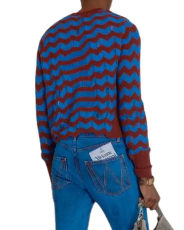 And Just Like That Sarah Jessica Parker Chevron Sweater