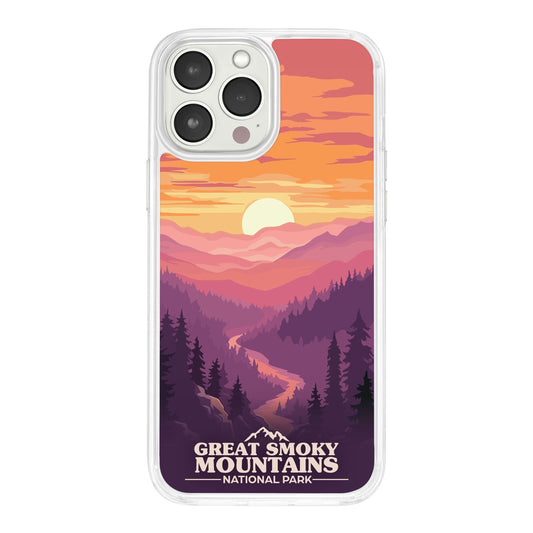 National Parks Great Smoky Mountains HD Apple iPhone 11 Series Phone Case