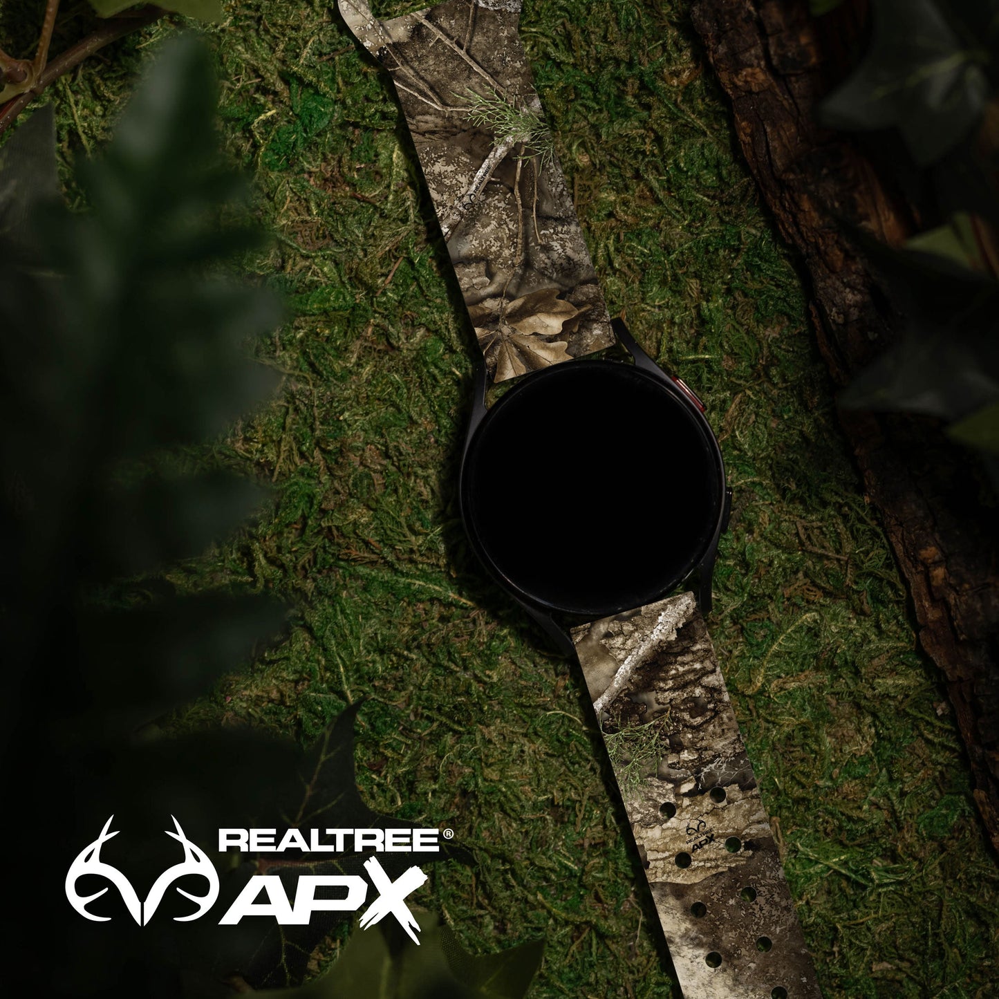 Realtree APX HD Watchband for Samsung, Garmin, Fossil, and More