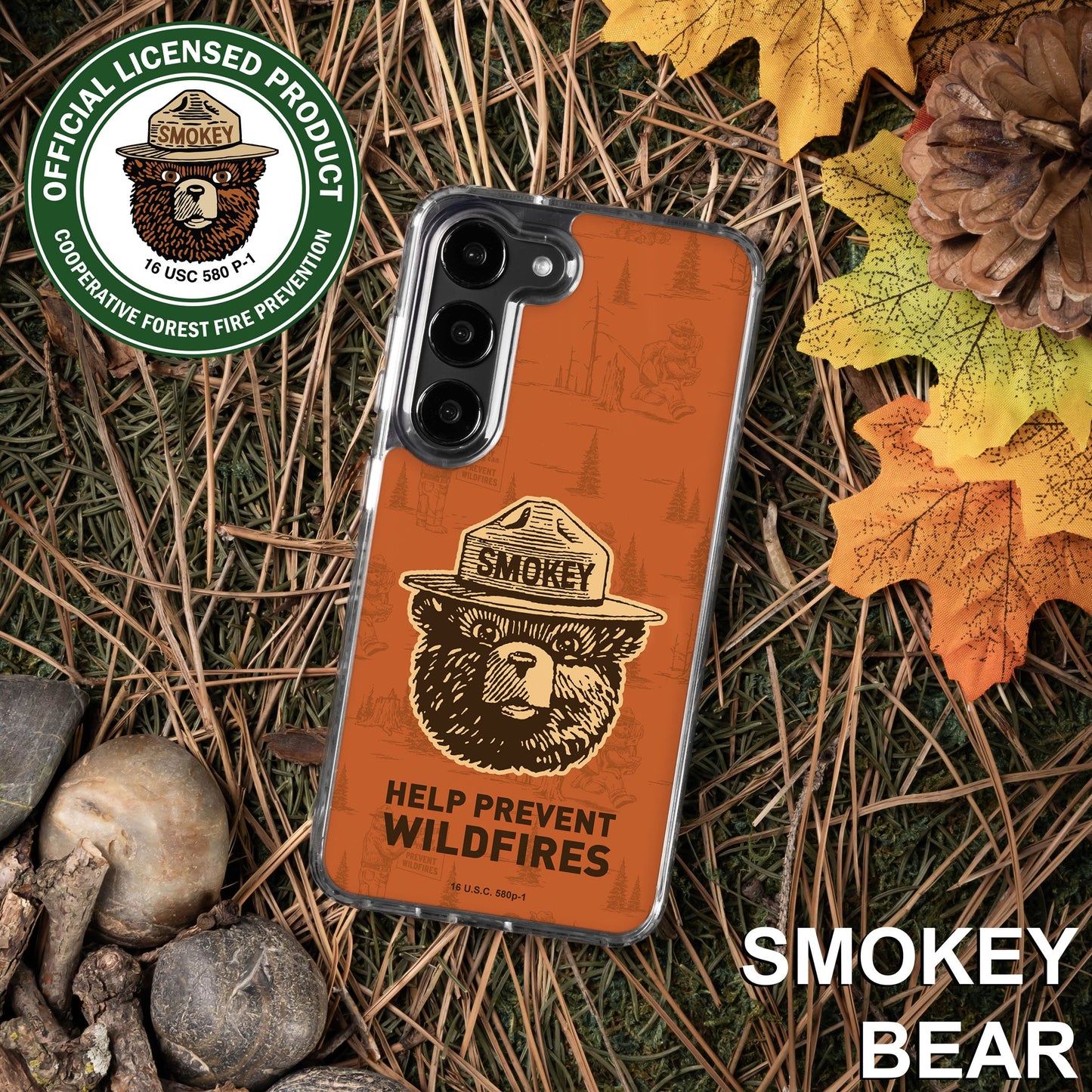 Smokey Bear Classic HD Samsung Galaxy S23 Phone Case