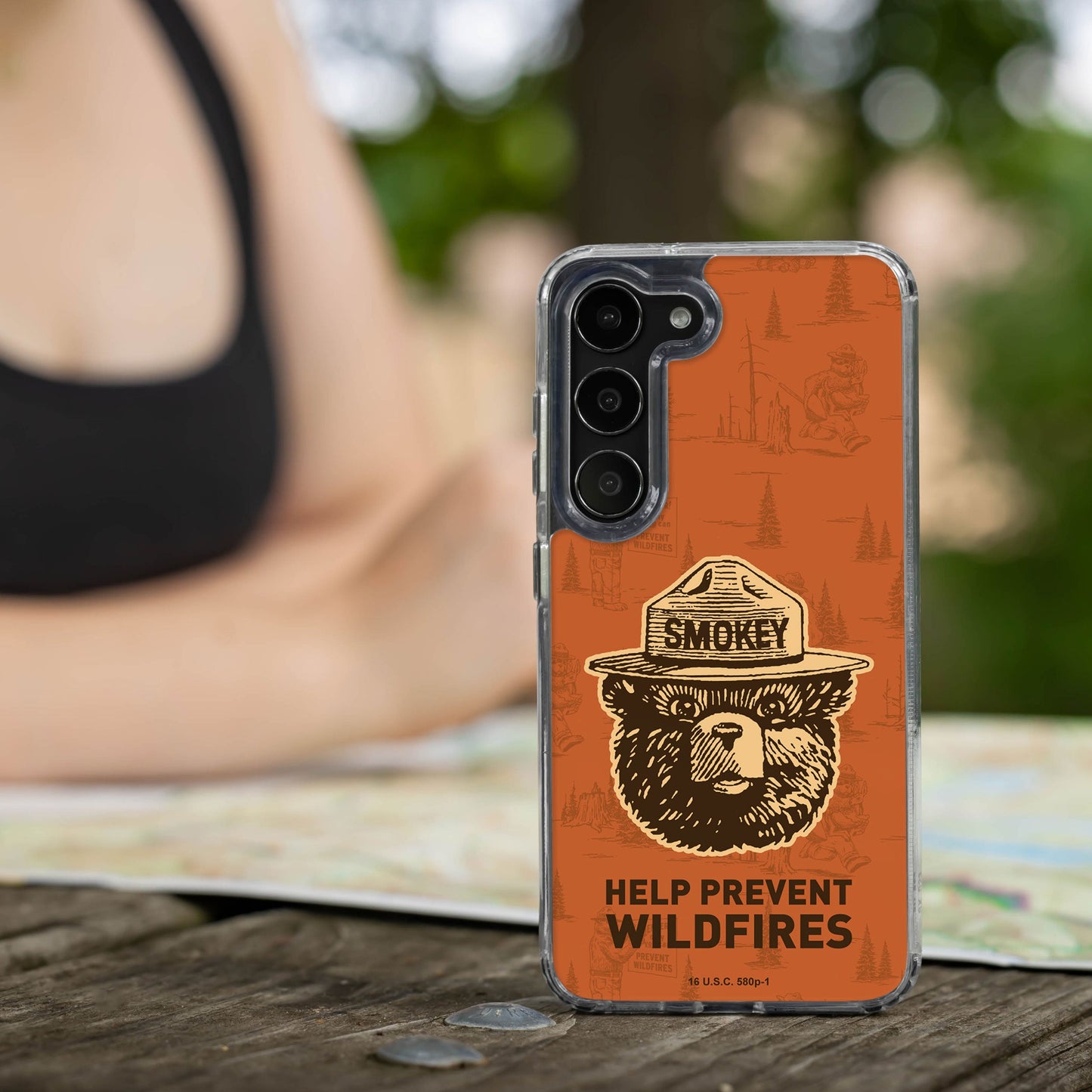 Smokey Bear Classic HD Samsung Galaxy S23 Phone Case