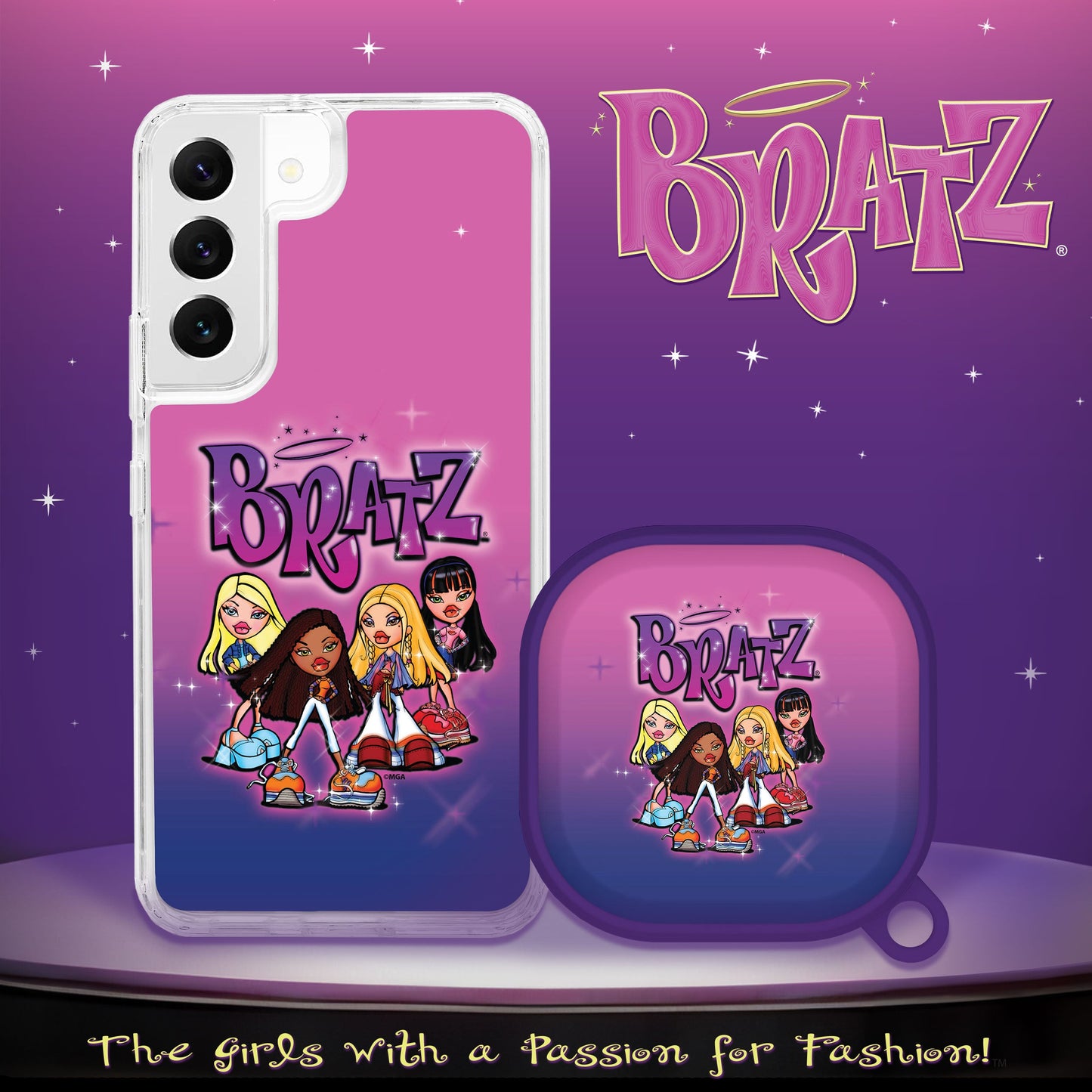 Bratz® Classic HD Samsung Galaxy S21 Series and Buds Pro Combo Package