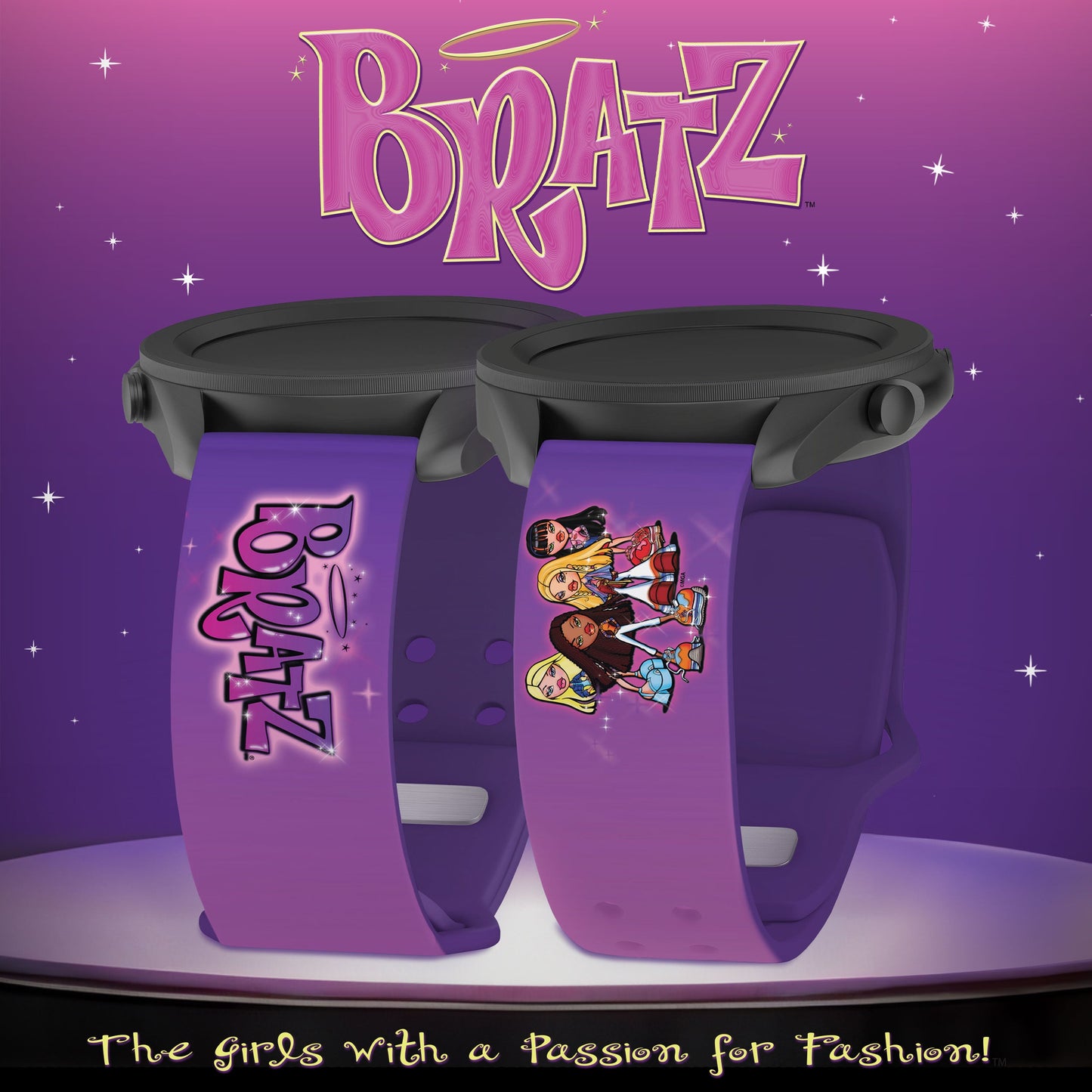 Bratz® Classic HD Watchband for Samsung, Garmin, Fossil, and More
