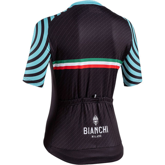 Bianchi Milano Altana Women's Cycling Jersey (Black) Small