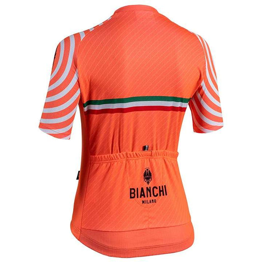 Bianchi Milano Altana Women's Cycling Jersey (Salmon) XS, S, M, L, XL