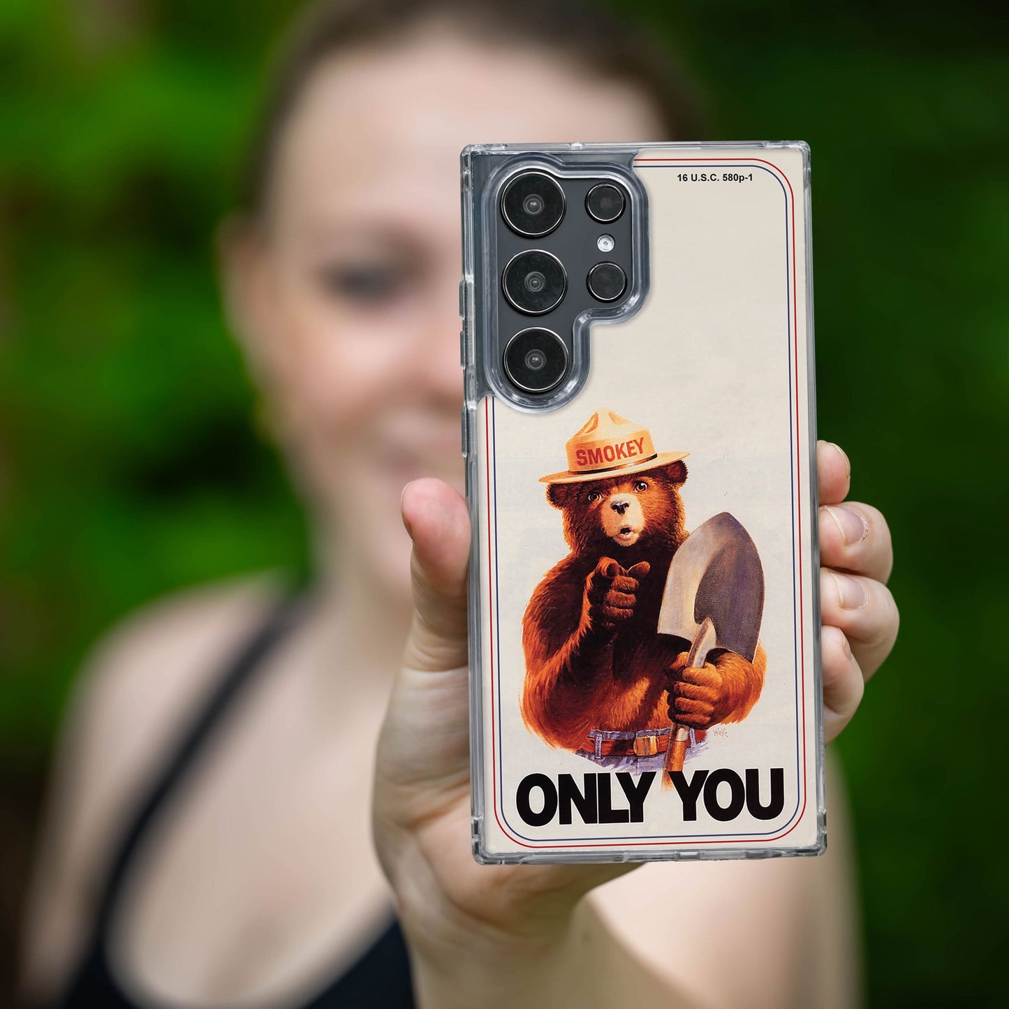 Smokey Bear Classic HD Samsung Galaxy S22 Phone Case