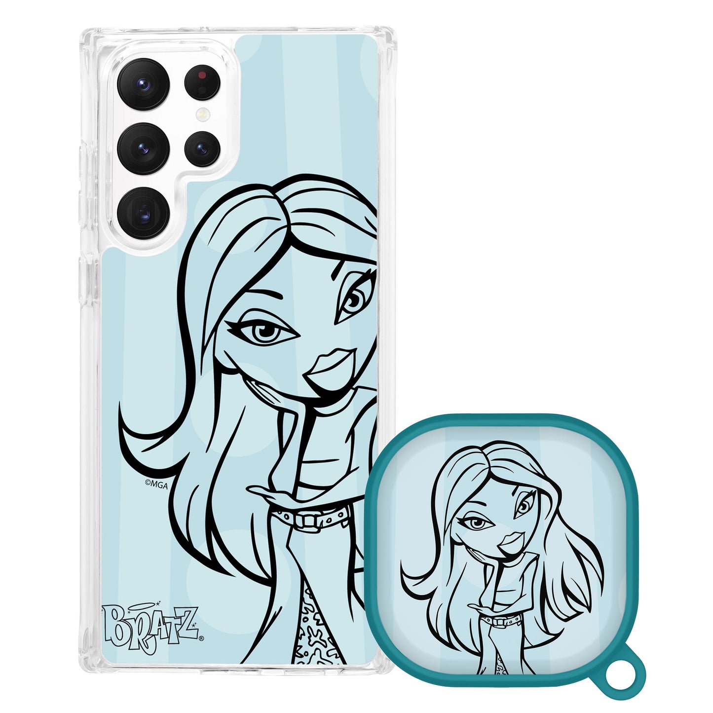 Bratz® Passion For Fashion HD Samsung Galaxy S22 Series and Buds Pro Combo Package