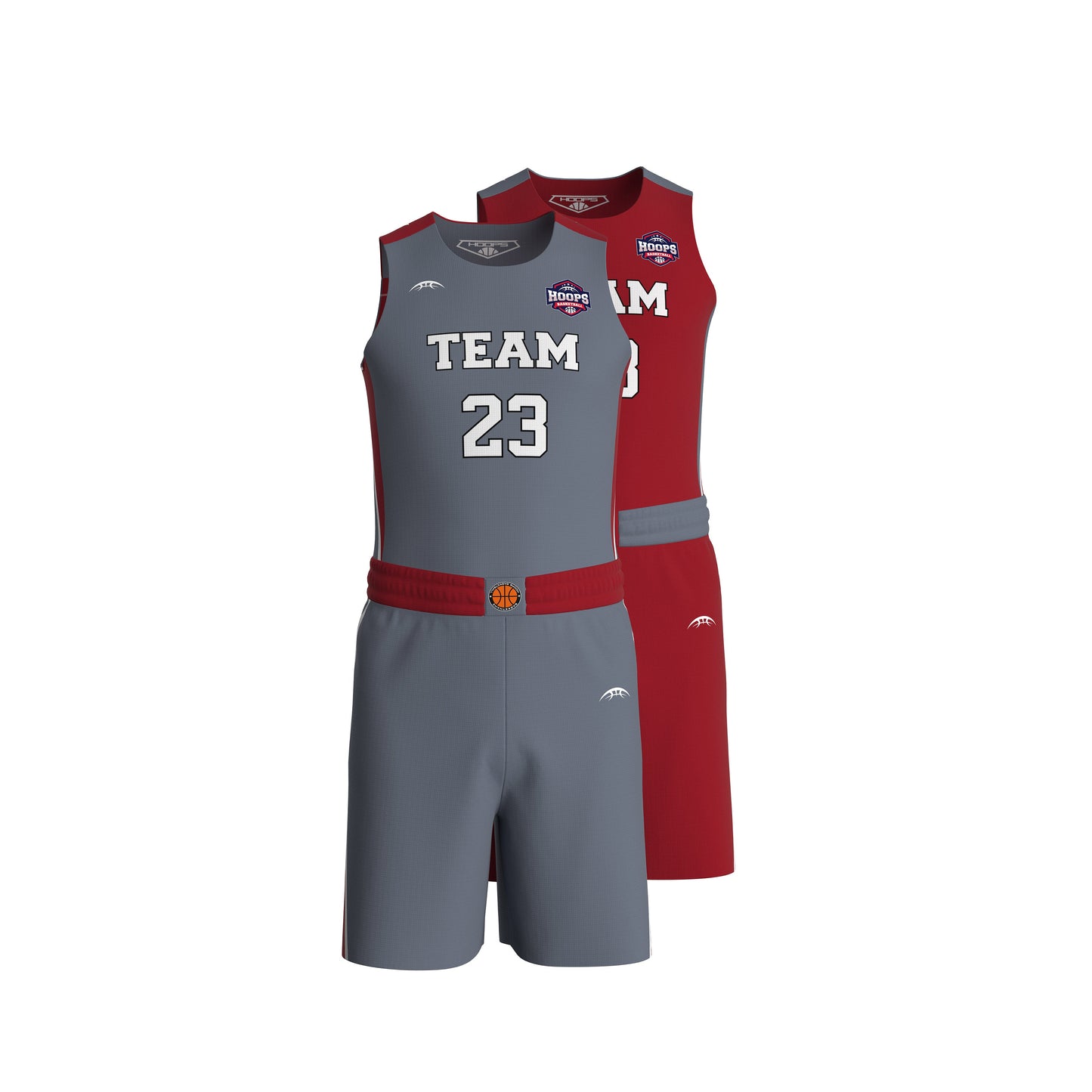 Custom All-Star Reversible Basketball Uniform - 101 Tiger