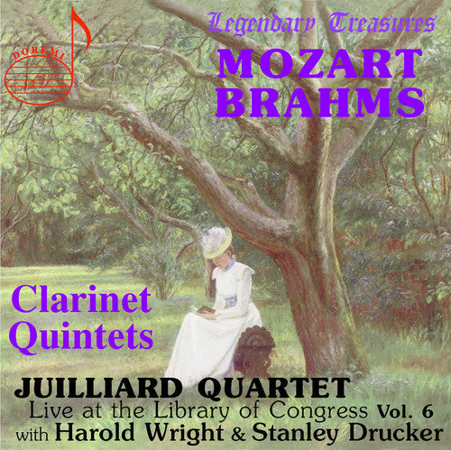 Mozart / Brahms / Julliard String Quartet / Wright - Live At The Library Of Congress 6 - Music CD