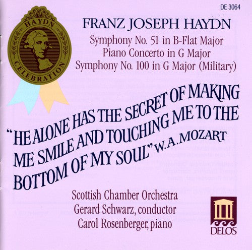 Haydn / Rosenberger / Schwarz / Sco - Symphonies 51 & 100 / Piano Concerto - Music CD